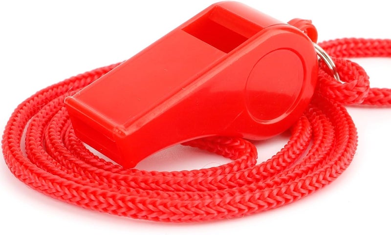 Nurplexl Store Whistle, Whistle for Coaches, Plastic Whistles for Adults, Coach Whistles with Lanyard, Referee Whistle Loud Crisp Sound Whistle Emergency for Teacher Polices Officials Sport Training Lifeguard - Image 5